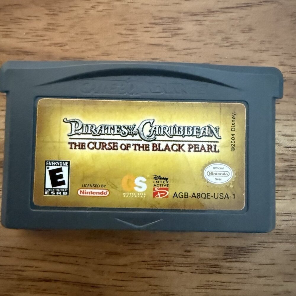 Pirates of the Caribbean‎ The Curse of Black Pearl Game Boy Advance Tested
